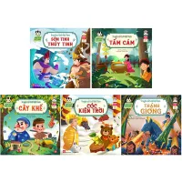 Fahasa - Bộ Sách Truyện Cổ Tích Việt Nam - Bộ 5 Cuốn (Song Ngữ Việt - Anh)