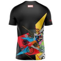 Thairun (ไทยรัน)เสื้อวิ่ง เสื้อกีฬา เสื้อ Marvel Powerfull ลิขสิทธิ์แท้