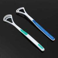 【Free-delivery】 2ชิ้น/เซ็ต Care Tool Fresh Breath Er Scraper Handle Hygiene ลดการสลายตัว17.5X3.3Cm