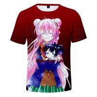 ใหม่ร้อนเด็ก Happy Sugar Life Anime เสื้อยืดผู้หญิงผู้ชาย 3D เสื้อยืด Crewneck เสื้อยืดฤดูร้อน Casual แฟชั่น Tees Tops