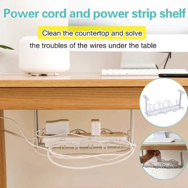 Power cord and power strip shelf Lazada
