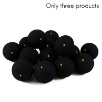 3Pcs Squash Ball Low Speed Sports Rubber Balls Professional Player Competition Squash
