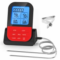 【hot】♛❉  Digital  Meat Thermometer BBQ Grill Smoker Oven Temperature for Food Probes Beef Hamburger