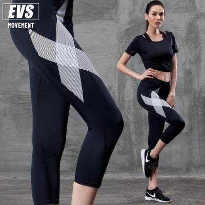 กางเกงรัดกล้ามเนื้อ EVS Women Compression 3/4 Tights Move
