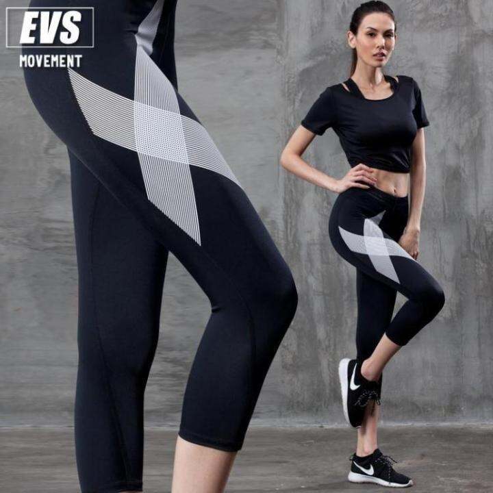 กางเกงรัดกล้ามเนื้อ-evs-women-compression-3-4-tights-move