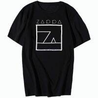 เสื้อยืดโอเวอร์ไซส์เสื้อยืดแขนสั้น พิมพ์ลายแม่มด Frank Zappa Ship Arriving Too Late To Save A Drowning แฟชั่นฤดูร้อน สไต  MZG0