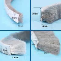 3M Self Adhesive Seal Strip Door Draught Excluder Window Pile Seal Film Door Brush Swal Weather Strip for Door Protector Strip