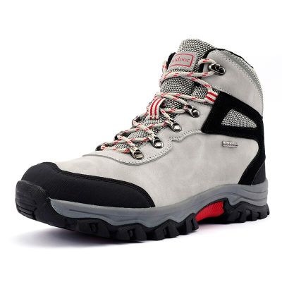 Winter Warm Plush Mens Outdoor Sneakers Large Size Hiking Boots Men Non-slip Snow Boots for Men Plush Warm Man Footwear
