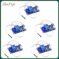 SHUKEYI 5pcs DC 12V โมดูลรีเลย์ photoresistor XH-M131 10A สวิตช์ควบคุมไฟ โมดูลควบคุมความสว่างอัตโนมัติ เซนเซอร์ตรวจจับ Arduino สำหรับเด็ก