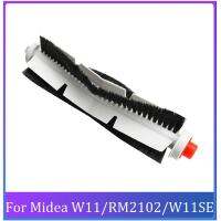 2 Piece Main Brush Replacement Accessories Cleaning for Midea W11/RM2102/W11SE Robot Vacuum Cleaner