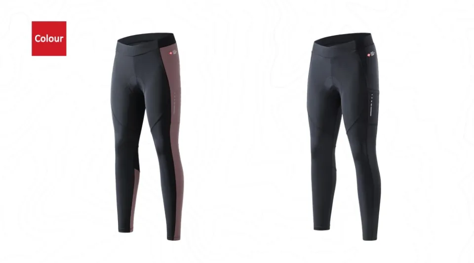 TOP☆Santic Cycling Pants for Women Professional Exercise Bike 4D Padding  Reflective Tight Women Sport Wear Bike Pants Women Bicycle Tights K9LD021  9244