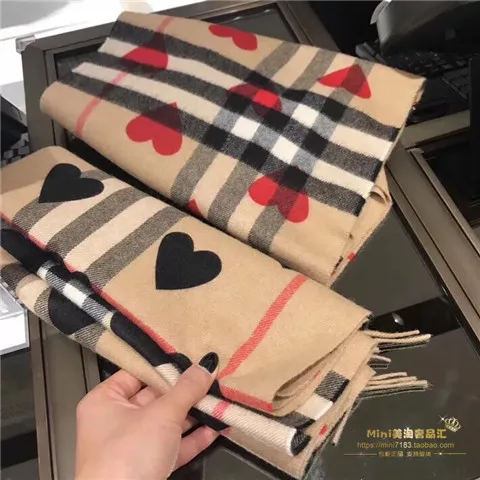 Purchasing authentic BURBERRY/ Burberry scarf for men and women classic  check cashmere high-grade scarf in winter Joker | Lazada PH