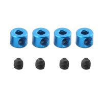 Sway Bar Lock Nut Paint Stir Sticks Anti Roll Bar Limit Buckle for Tamiya RC Car ,4Pcs/Lot Metal