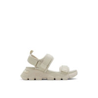 ALDO Godish Womens Wedge Sandals - White