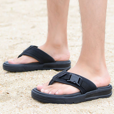KAIDEWEMAK ✨（ส่งจากไทย）✨รองเท้าแตะฟองน้ำหูคีบผู้ชาย รองเท้าแตะแฟชั่น น้ำหนักเบา กันลื่น ใส่สบายๆ มี 4 สีให้เลือกซื้อพร้อมส่งในไทย