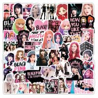 【CW】☎  10/30/50/100Pcs Korea Kpop Pink Stickers Decals for Diary Laptop Car Suitcase Decoration Sticker