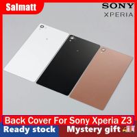 Salmatt กระจกฝาหลัง D6603สำหรับ Sony Xperia Z3 L55T Z3พร้อม NFC กันน้ำเปลี่ยนได้ฝาหลังปลอกหุ้มช่องหลัง