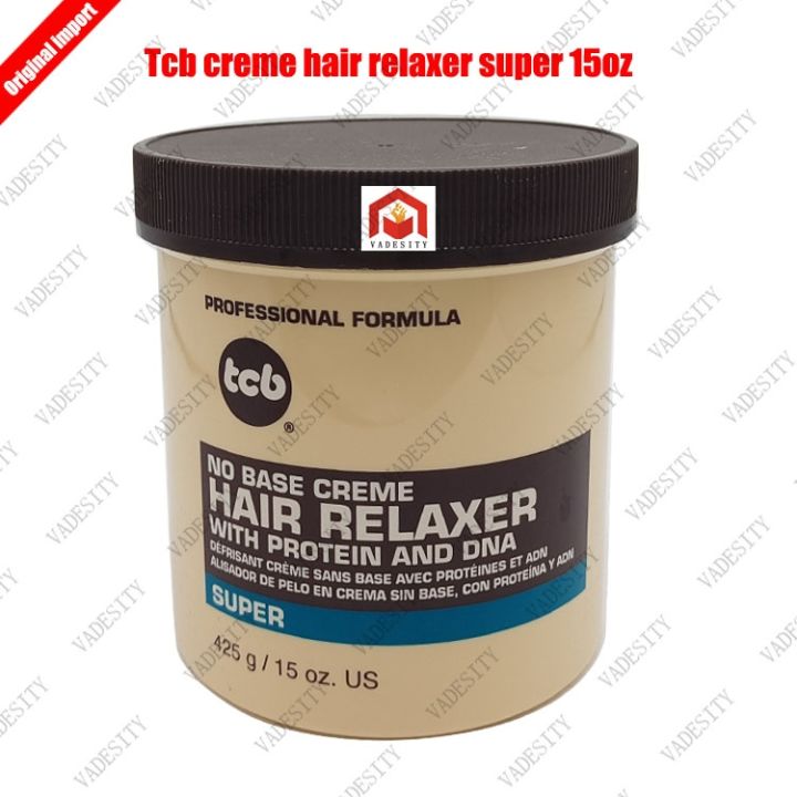 Tcb Professional No Base Creme Hair Relaxer Super Th 