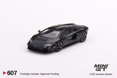 **Preorder** MINI GT 1:64 Lambo Countach LPI 800-4 Nero Maia Black LHD Diecast Model Car