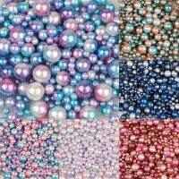 200Pcs 4/6/8mm Colourful Round Spacer Loose Beads for Jewelry Making