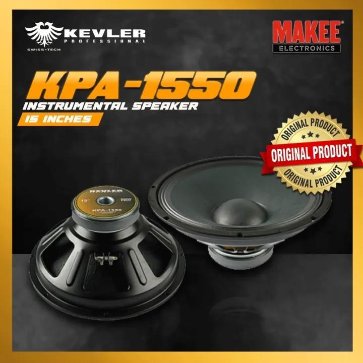 Kevler KPA-1550 Instrumental Speaker 15 inch 500watts planner Bt21 ...