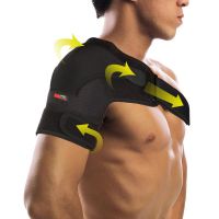 【HOT】△☄﹍ Adjustable Breathable Gym Shoulder Support Back Brace Guard Wrap Band Bandage