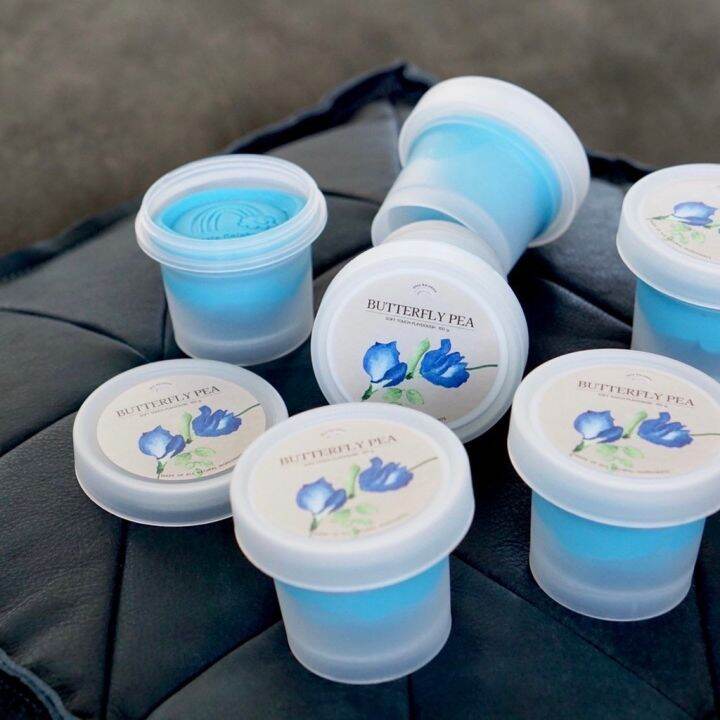 แป้งโดbotanic-สี-butterfly-pea-ฟ้าเข้ม