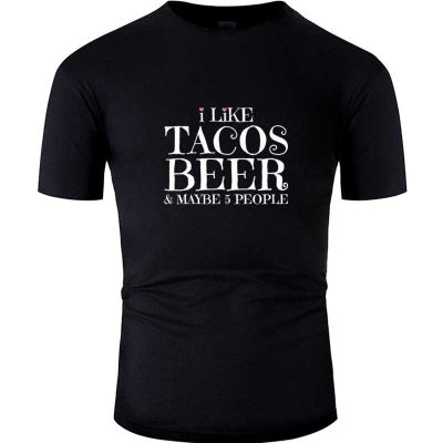 Cinco De Mayo Tacos Beer Tshirt Funny MenS T Shirt Clothing T-Shirt For Men Tee Shirt 【Size S-4XL-5XL-6XL】