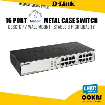 DGS-1016D 16-Port Gigabit Unmanaged Desktop Switch