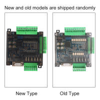 คณะกรรมการควบคุมอุตสาหกรรม FX3U-14MT Analog 6AD+2DA 24V 1A PLC อุตสาหกรรม Programmable Control Board Programmable Logic Controller เอาท์พุทรีเลย์