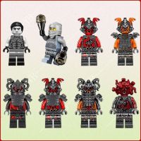 Ninjago Minifigure Blocks เข้ากันได้กับของเล่นโมเดลหุ่นยนต์ Minecraft