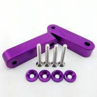 Free Shipping Billet Aluminum Racing Hood Vent Spacer Risers with 4pcs fender washers For Honda Civic 92-95 EG 96-00 EK