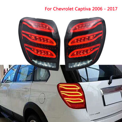 ไฟเลี้ยวเบรกหลัง2ชิ้นโคมไฟไฟท้ายไฟท้ายสำหรับ Chevrolet Captiva 2006 2007 2008 2009 2010 2011 2012 2013 - 2017
