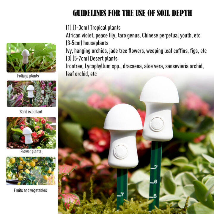 1pc Electric Plant Soil Moisture Sensor Hygrometer Garden Yard Flower Humidity Meter Garden