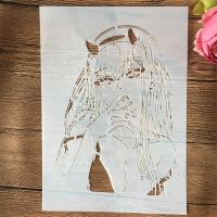 (เทมเพลต) A4 29Cm อะนิเมะศูนย์สอง Darling In The FranXX DIY ภาพวาดลายฉลุสมุดภาพระบายสีเทมเพลตอัลบัมรูปตกแต่งอัลบั้มนูน