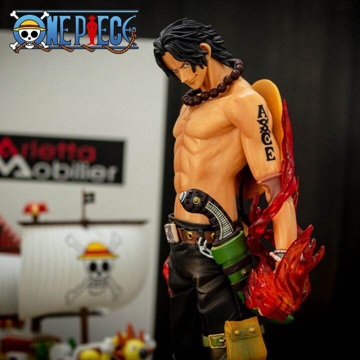 โมเดลอนิเมะ-one-piece-ยานดิ-ace-figure-รูปปั้น-วันพีซ-ของขวัญวันเกิด-สําหรับตกแต่งบ้าน-sa6372