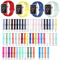 【lz】۩♨  20pcs Pulseira de relógio de silicone para Apple Watch Band pulseira esportiva Smart Belt 38mm 41mm 42mm 44mm 40mm 45mm