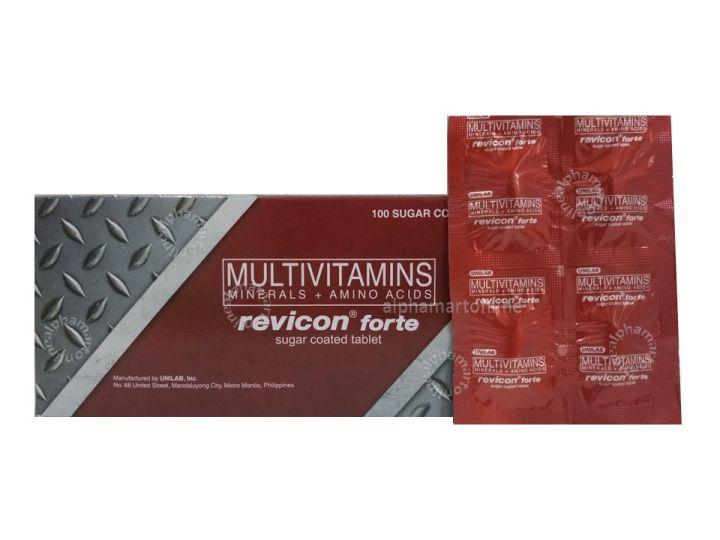 Revicon Forte Multivitamins 8 Tablets Lazada Ph