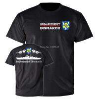 เสื้อยืดผู้ชาย BISMARCK Ship Crew Force เสื้อยืดลำลอง