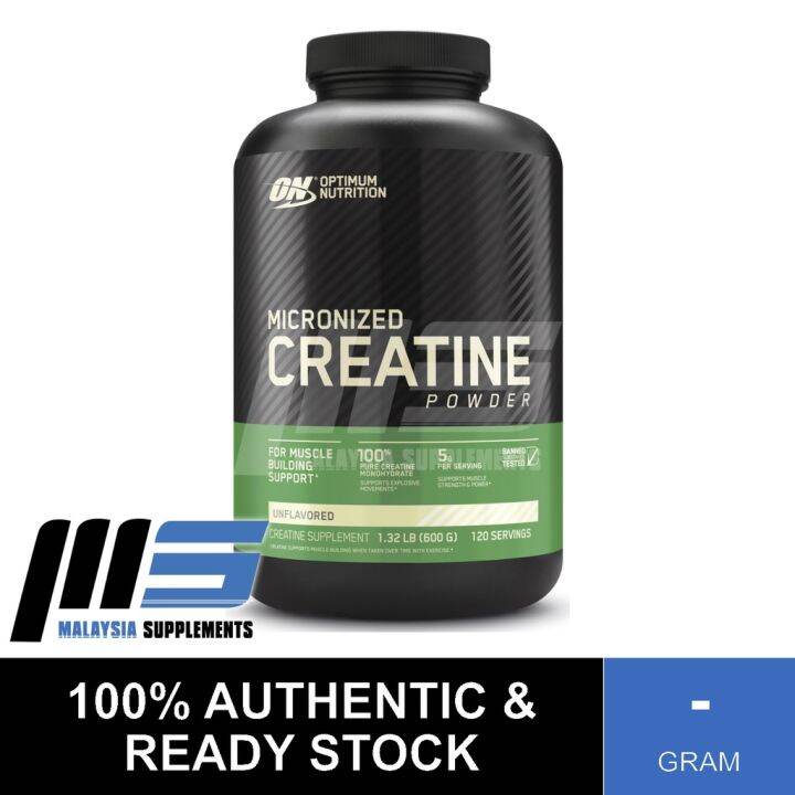 ON Micronized Creatine Powder Monohydrate Unflavored Optimum