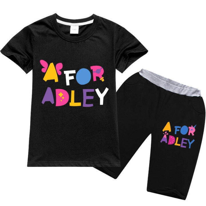 a-สำหรับ-adley-ชุดเสื้อยืดเด็กหญิงเด็กชายการ์ตูนใส่ได้ทั้งชายและหญิงทำจากผ้าฝ้ายสำหรับฤดูใบไม้ร่วงฤดูร้อนชุดเสื้อผ้าแขนสั้น0000