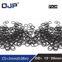 【hot】☍▦  10PCS/lot Fluorine rubber OD13/14/15/16/17/18/19/20x2mm Rubber O-Ring Gaskets Washer