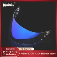 Motorcycle Helmet Visor Fit For ICON Airmade Airform IC-04 Model Glasses Clear At Night Motorbike Anti-UV Motocross Lens