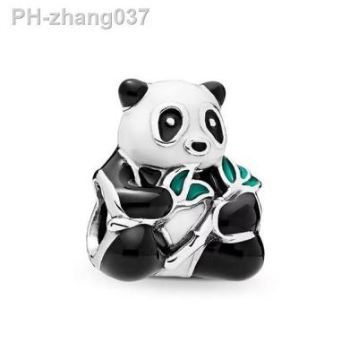 New European original charm Four-leaf Clover turtle Panda fit Pandora bracelet DIY women jewelry