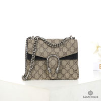 GUCCI DIONYSUS MINI BLACK GG SUPREME MONOGRAM RHW