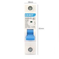 CHINT Mini Circuit Breaker NXB-63 DZ47 1p 1A - 63A House MCB with Indication Electrical Circuitry Parts