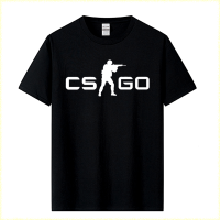 เสื้อยืดลำลองฤดูร้อน Men T Shirt Print CSgo Short Sleeve T Shirt Summer Mens Tee Shirts