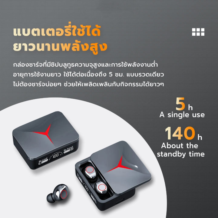 m90-tws-หูฟังสเตอริโอไร้สาย-บลูทูธ-5-3-พร้อมเคสชาร์จ-หน้าจอดิจิทัล-สําหรับเล่นเกม