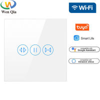 WIFI Tuya สมาร์ทชีวิตม่านตาบอดสวิทช์ใช้สำหรับผ้าม่านม้วนชัตเตอร์มอเตอร์ไฟฟ้าศัพท์การควบคุมเสียง Home Alexa