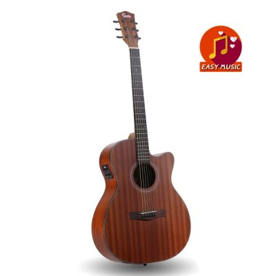 กีตาร์โปร่งไฟฟ้า Gusta OM1CE II N 40" Acoustic-Electric Guitar